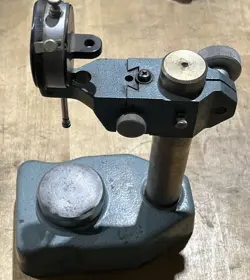 🔥MITUTOYO 2416 INDICATOR STAND - TEAL COLOR, USED, FREESHIP🇺🇸