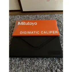 MITUTOYO DIGITAL CALIPER WITH INSPECTION CERTIFICATE