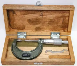 MITUTOYO 112-273 45° POINT MICROMETER, 0-1