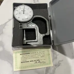 MITUTOYO MICROMETER 7305 0.01-20MM MISSING LEVER