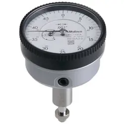 MITUTOYO 1167A DIAL INDICATOR,0 IN TO 2 IN,WHITE