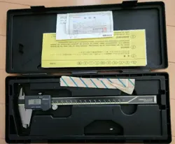 MITUTOYO CD-20C DIGITAL CALIPER CALIPER THUMB ROLLER JAPAN