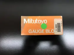 MITUTOYO GAUGE BLO 6NRE6 PN 611204-531 RECTANGULAR GAUGE BLOCK 4 IN