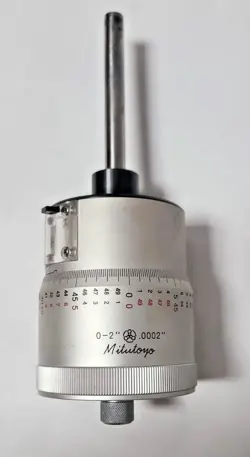 MITUTOYO 297-201-01 MICROMETER HEAD DIGITAL 0 - 2