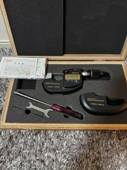 MITUTOYO MDH-25MC DIGIMATIC MICROMETER HIGH PRECISION FLAGSHIP MODEL