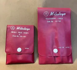 MITUTOYO SMALL HOLE (154-901) AND TELESCOPING (155-907) GAGES