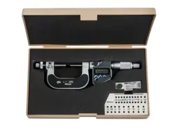 MITUTOYO 324-351-30 GEAR TOOTH MICROMETER 0-1