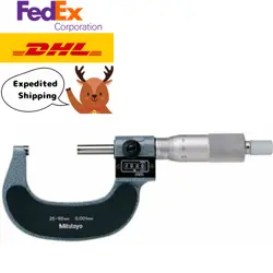 MITUTOYO 193-112 M820-50 DIGIT OUTSIDE MICROMETER  RATCHET STOP  25-50MM RANGE