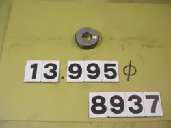 14Φ MITUTOYO SET RING MASTER RING GAUGE USED 8937 JAPAN