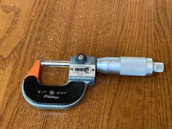 MITUTOYO OUTSIDE MICROMETER 0 - 1