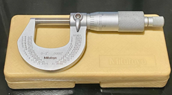 MITUTOYO 101-113 OUTSIDE MICROMETER, 0-1