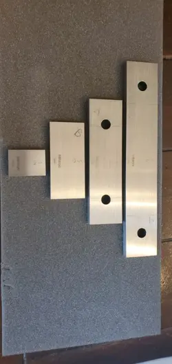 MITUTOYO GAGE BLOCK SET 8, 5, 3, 1 INCH