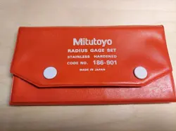 MITUTOYO RADIUS GAGE SET 186 901   #719