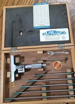 MITUTOYO 229-132 DIGITAL DEPTH MICROMETER DMC 0-6