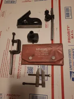 SET OF MITUTOYO RADIUS GAGES  STAINLESS HARDENED .010