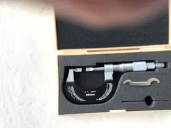 MITUTOYO BLADE MICROMETER 0-1  122-125 BLM-V