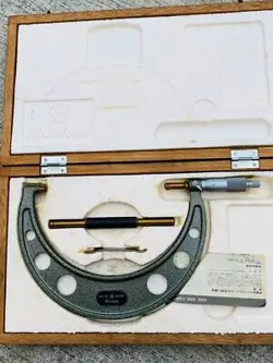MITUTOYO OUTSIDE MICROMETER, MEASUREMENT RANGE 150-175, 0.01MM, WITH CASE JAPAN
