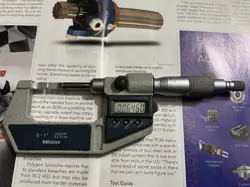 MITUTOYO BLADE MICROMETER 0-1”.00005”MACHINIST’S TOOL.