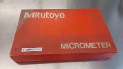 MITUTOYO 124-805 25MM-50MM GEAR MICROMETER WITH BALL NEW CONDITION