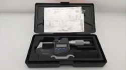 MITUTOYO MDC-25MX DIGITAL MICROMETER 0-25MM WITH DATA OUTPUT & CASE