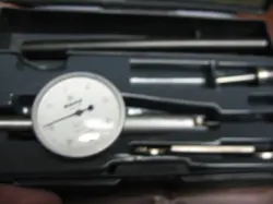 MITUTOYO- TEST INDICATOR MODEL 513-117(METRIC) .01MM/ GRAD(RANGE +/- .4MM ITEM 3
