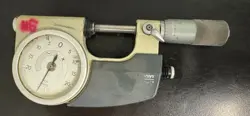 MITUTOYO 510-131 DIAL INDICATING MICROMETER,0-1