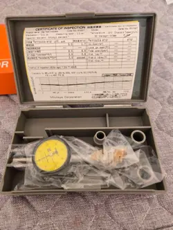 MITUTOYO DIAL GAUGE 0-40MM JAPAN