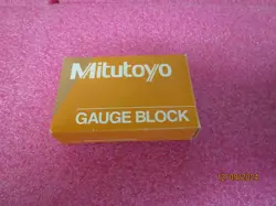 MITUTOYO .8 IN GAUGE BLOCK 611198-531 10K ASME O/D