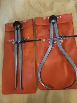 MITUTOYO SPRING CALIPER SET  8