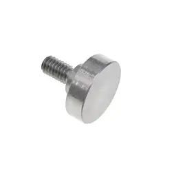 FLAT CONTACT POINTS FOR STARRETT MITUTOYO INDICATOR  4-48UNF THREAD 10 MM PLAN