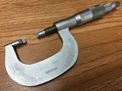 MITUTOYO BLADE MICROMETER 0- 1 