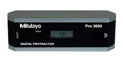 MITUTOYO 950-318 PRO 3600 DIGITAL PROTRACTOR WITH DATA OUTPUT, 0.05&DEG;
