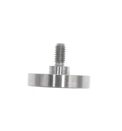 FLAT CONTACT POINTS FOR STARRETT MITUTOYO INDICATOR  4-48UNF THREAD 15 MM DIA