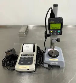 MITUTOYO ID-F150HE MICROMETER, STAND & DP1VR MINI PROCESSOR