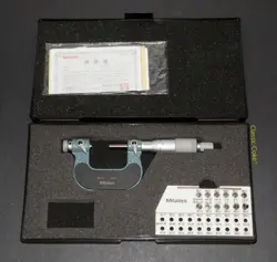 🇯🇵 MITUTOYO 126–901 THREAD MICROMETER 0–1
