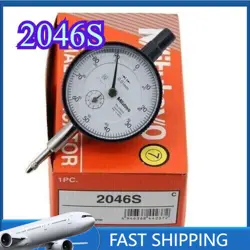 1PCS MITUTOYO DIAL INDICATOR 0-10MM , 2046S ,MADE IN JAPAN FAST DELIVERY
