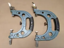 MITUTOYO 201-155 & 201-156 SNAP GAGE GAUGE 4-5