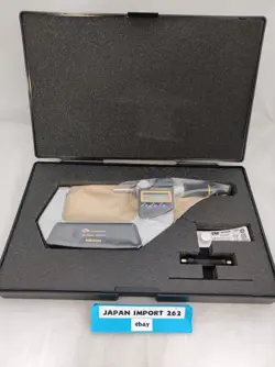 MITUTOYO MDE-75MX 293-142-30 QUANTUMIKE COOLANT PROOF LCD MICROMETER 50-75 MM