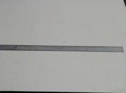 VERY NICE MITUTOYO 182-161 STEEL RULER 24