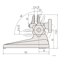 MITUTOYO MICROMETER STAND