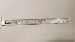 VINTAGE MITUTOYO 950-300 POCKET RULE STAINLESS TEMPERED 6