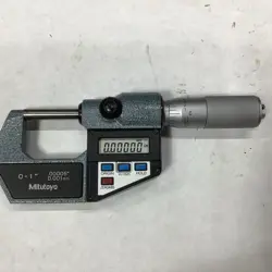 MITUTOYO DIGITAL MICROMETER 0-1”