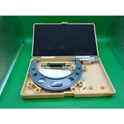 STANDARD OUTSIDE MICROMETER MITUTOYO 103-141 OM-125㊱