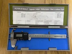 MITUTOYO DIGITAL CALIPER 0-150MM WITH CASE JAPAN