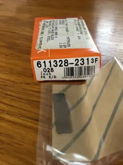NEW MITUTOYO .028 INCH STEEL GAUGE BLOCK,    GRADE FS 2/D