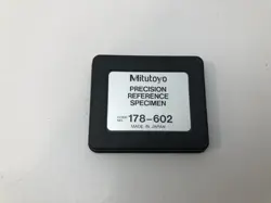 MITUTOYO  PRECISION  REFERENCE SPECIMAN  178-602