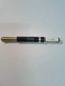 MITUTOYO 125MM MICROMETER STANDARD NR 167-105