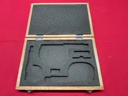 MITUTOYO WOOD CASE ONLY FOR 159 & 193 MICROMETER SERIES SETS 0-3