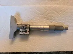 MITUTOYO 229-132 DIGITAL DEPTH MICROMETER.