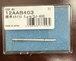 MITUTOYO SURFACE ROUGHNESS STYLUS, TIP RADIUS 5 µM / TIP ANGLE 90°  PN: 12AAB403